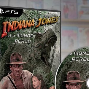 PORTFOLIO-Graphisme-illustration-Jaquette-Jeu-Indiana-Jones-VISUEL-MISE-EN-AVANT